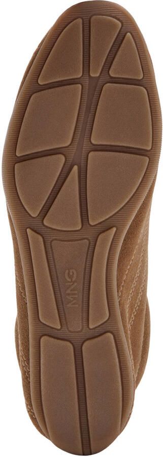Mango suède sneakers cognac - Foto 3