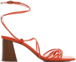 Mango sandalettes oranje