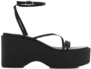 Mango sandalettes zwart