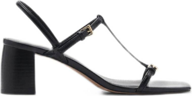 Mango sandalettes zwart