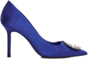 Mango Dona pump van satijn met strass