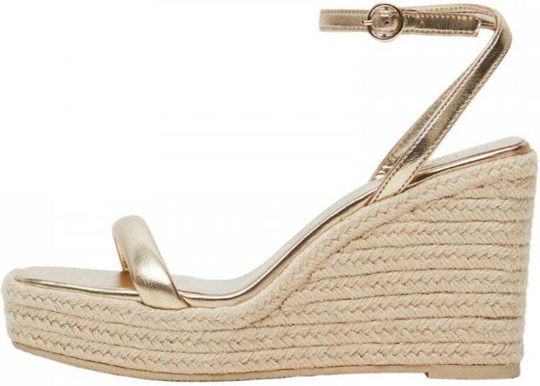 Mango Carmina sleehak met metallic finish - Schoenen.nl