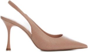 Mango slingback pumps lichtroze