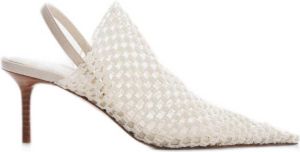 Mango slingback pumps wit