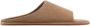 Mango suède slippers camel - Thumbnail 1