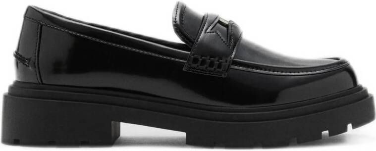 MANGO TEEN chunky sneakers zwart
