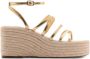 MANGO TEEN espadrilles goud - Thumbnail 1