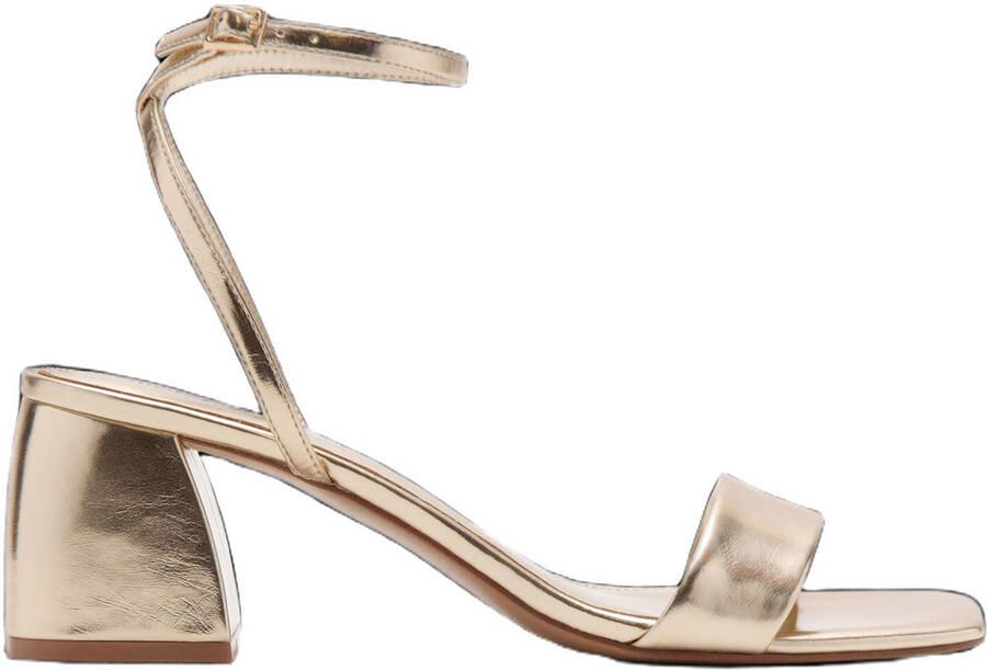 MANGO TEEN sandalen goud