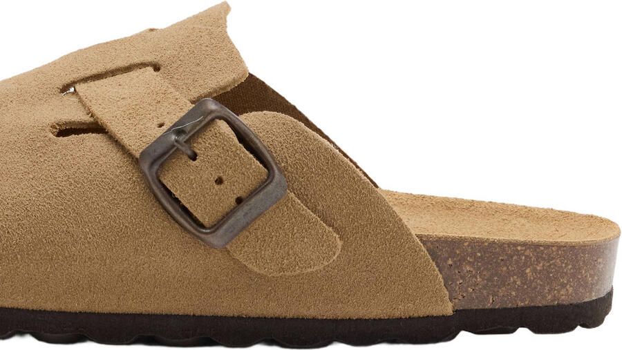 MANGO TEEN suède clogs beige - Foto 2