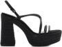 MANGO TEEN sandalettes zwart - Thumbnail 1