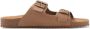MANGO TEEN suède slippers camel - Thumbnail 1