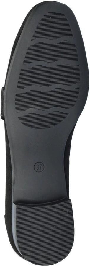 Marco Tozzi suède loafers zwart - Foto 2