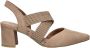 Marco Tozzi slingback pumps beige - Thumbnail 1