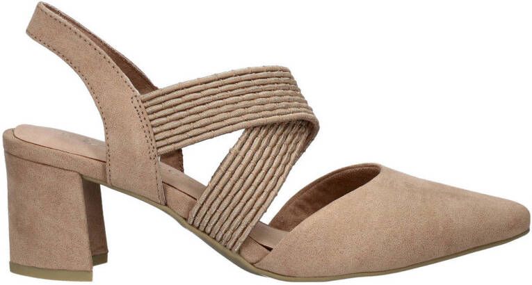 Marco Tozzi slingback pumps beige - Foto 1