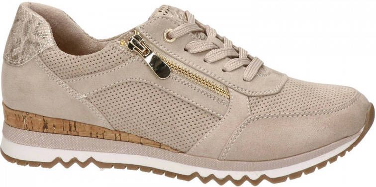 Marco Tozzi sneakers lichtbruin