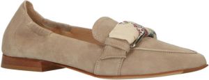 Maripe Giovesac suède loafers taupe