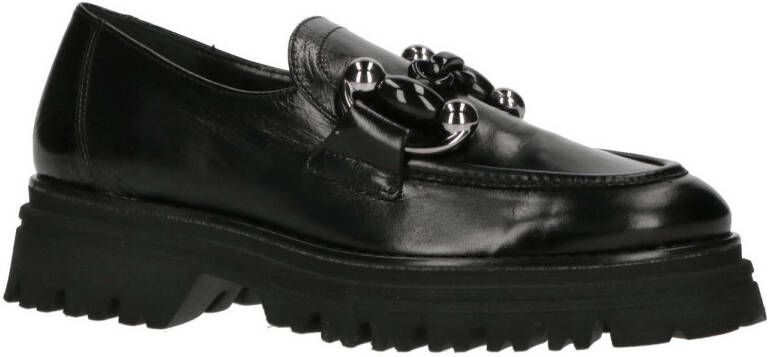 Maripe Uma leren loafers zwart