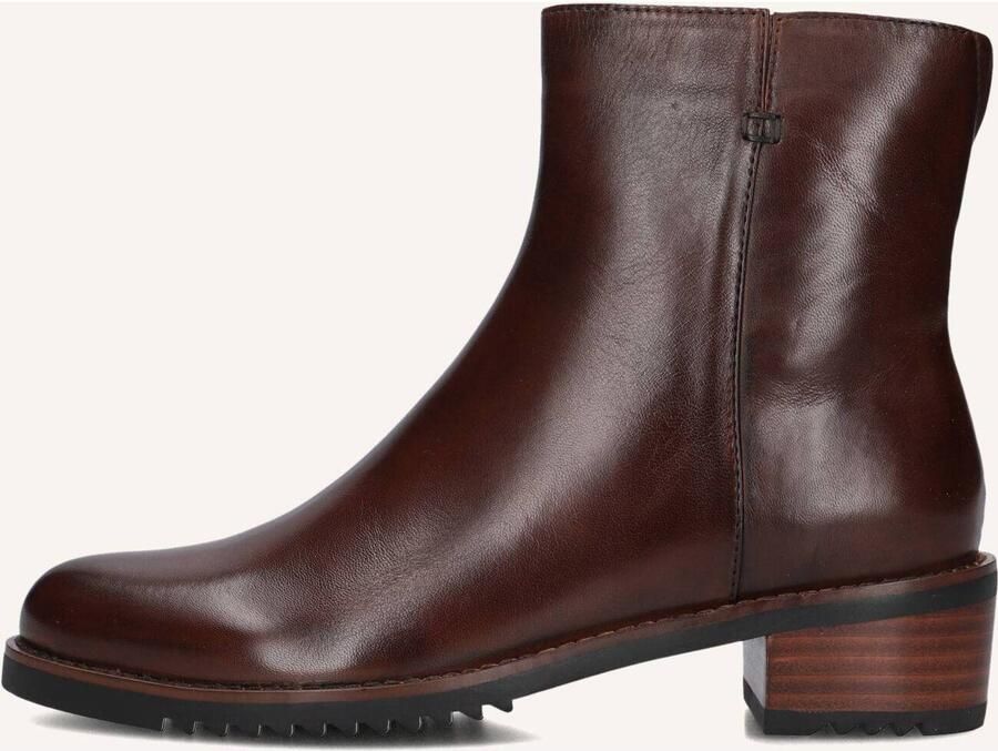 MARLOU Gg410 Enkellaarsjes Enkelboots met rits Dames Bruin - Foto 3