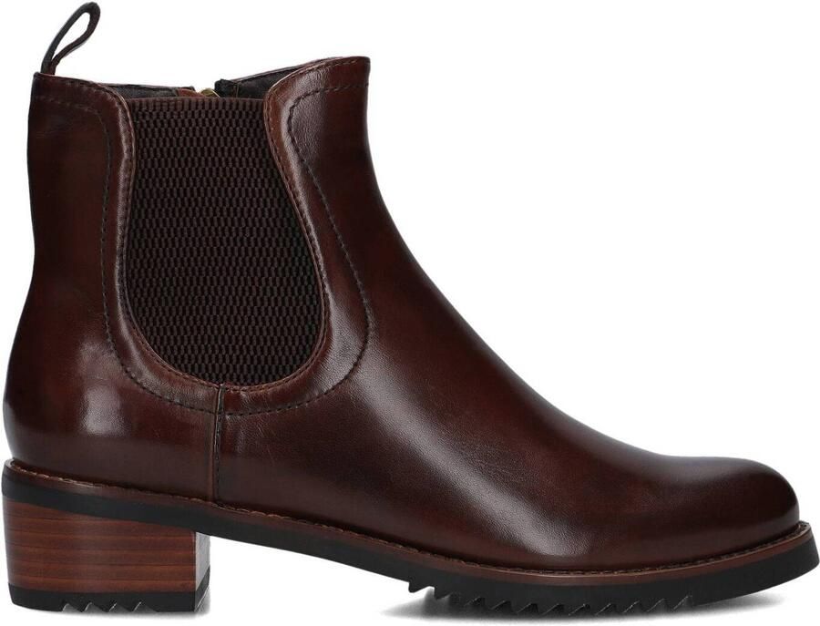 MARLOU Gg411 Enkellaarsjes Enkelboots met rits Dames Bruin - Foto 2