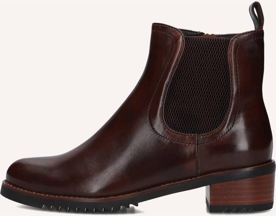 MARLOU Gg411 Enkellaarsjes Enkelboots met rits Dames Bruin - Foto 3