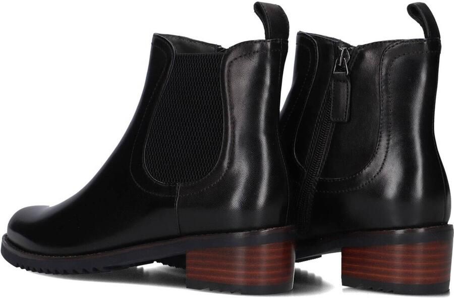 MARLOU Gg411 Enkellaarsjes Enkelboots met rits Dames Zwart - Foto 4