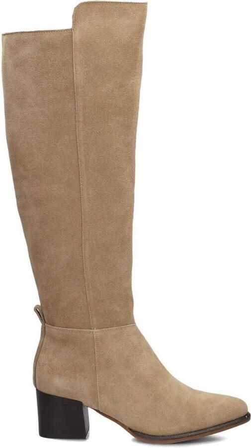 MARLOU Clshn17170 Laarzen Suède Dames Taupe