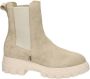 Maruti hoge nubuck chelsea boots beige - Thumbnail 1