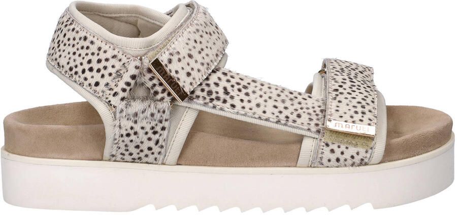 Maruti Beau sandalen wit zwart