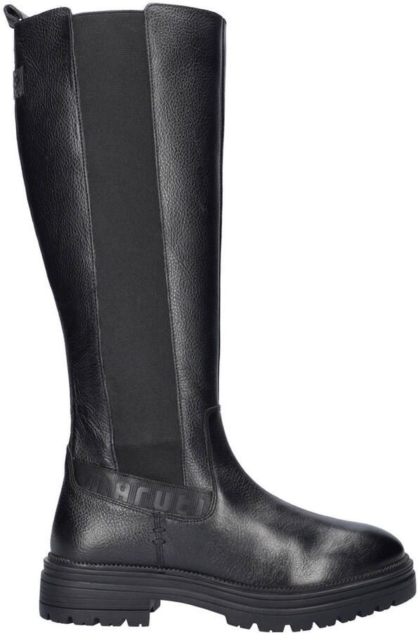 Maruti Brody leren hoge laarzen zwart