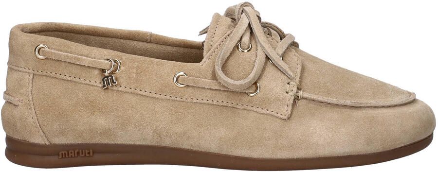 Maruti Eliza suède bootschoenen beige