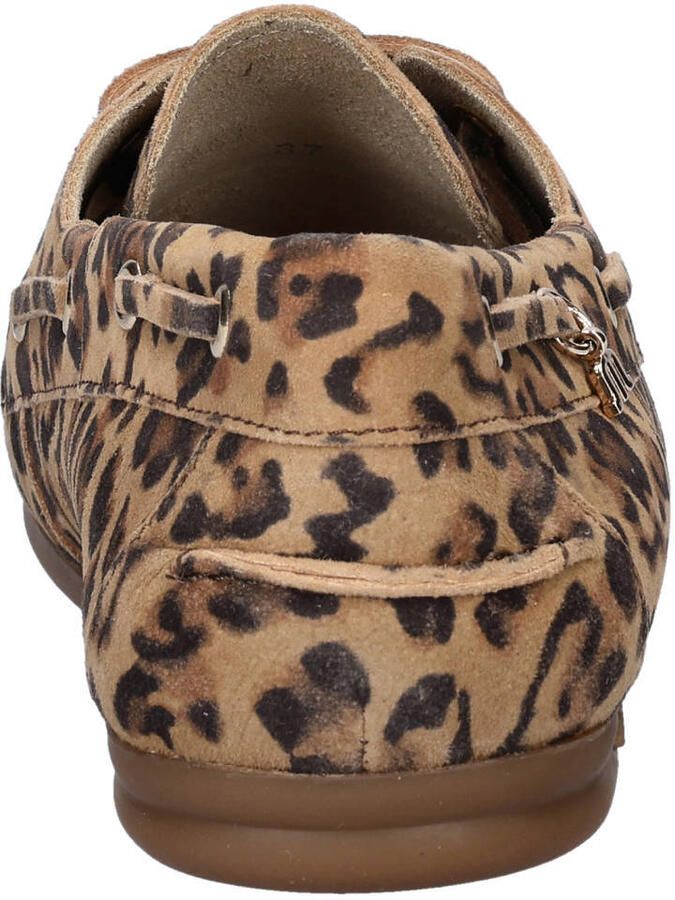 Maruti Eliza suède bootschoenen beige cognac zwart