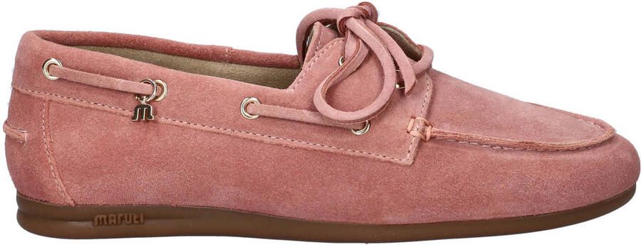 Maruti Eliza suède bootschoenen oudroze