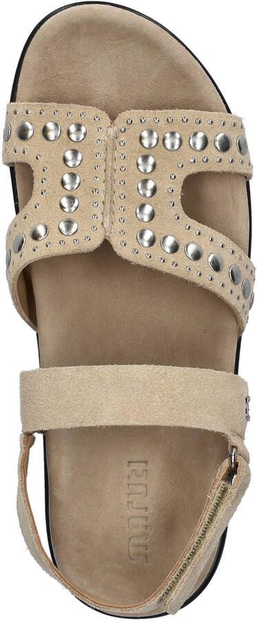 Maruti Elora Suede U00 Sandalen Beige Suede Dames Beige - Foto 6