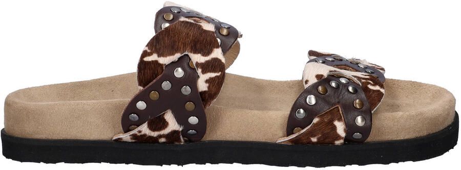 Maruti Evie slippers bruin