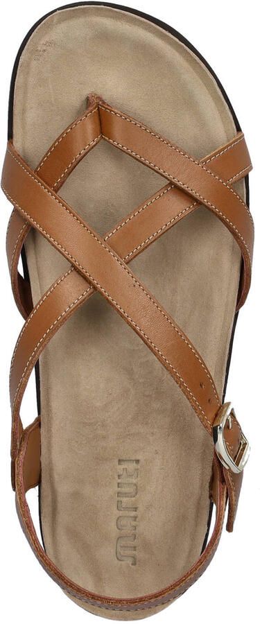 Maruti Fae leren sandalen cognac - Foto 3