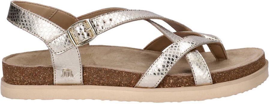 Maruti Fae leren sandalen goud