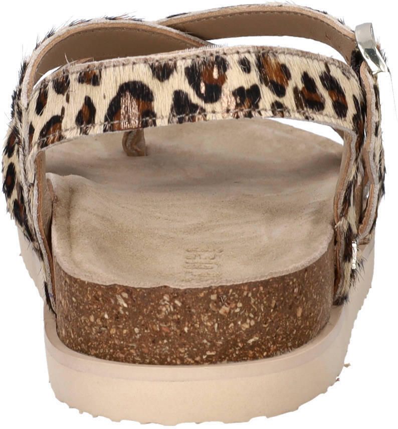 Maruti Fae sandalen met panterprint beige zwart - Foto 2