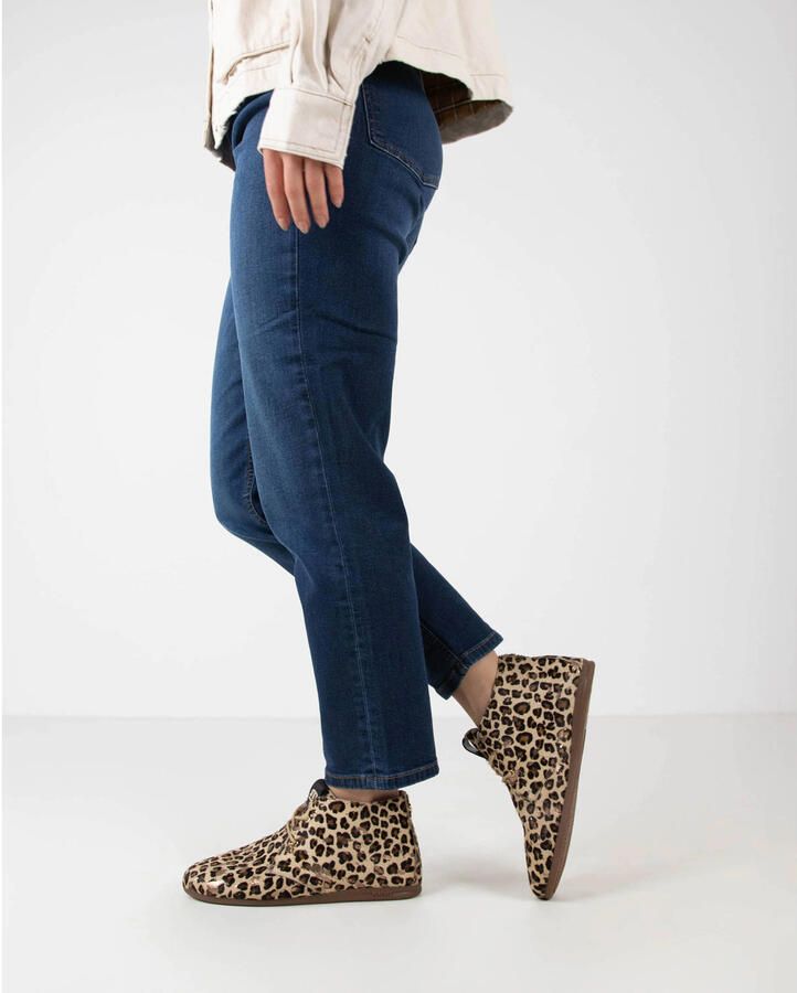 Maruti Gimlet veterboots met dierenprint beige zwart goud - Foto 2