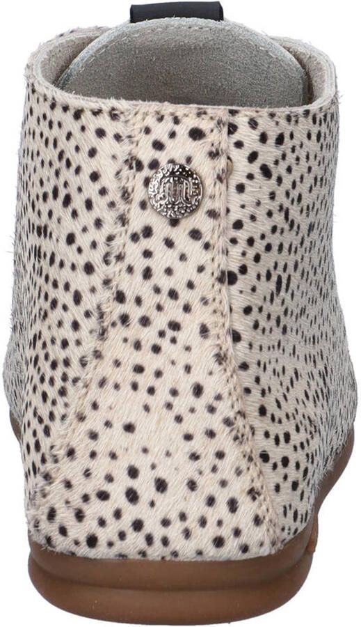 Maruti Gimlet veterboots met ponyhair ecru zwart - Foto 2