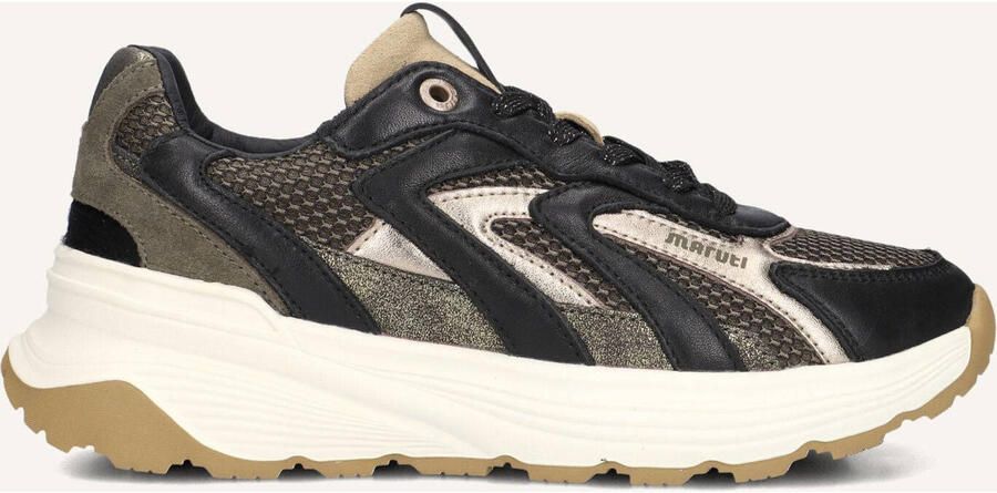 Maruti Groene Chunky Sole Sneakers voor Vrouwen