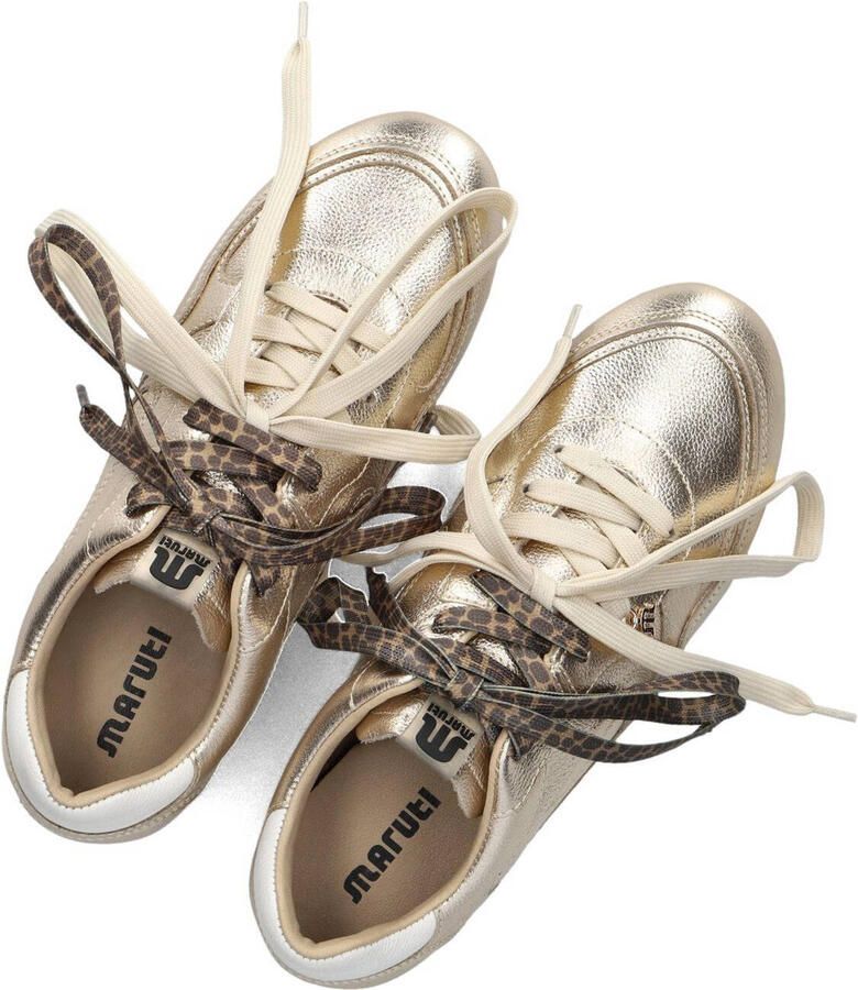 Maruti Elena Sneakers Leren Sneaker Dames Goud - Foto 2