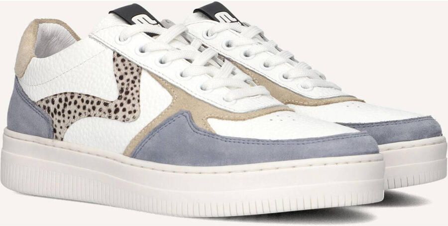 Maruti Momo Sneakers Leren Sneaker Dames Wit