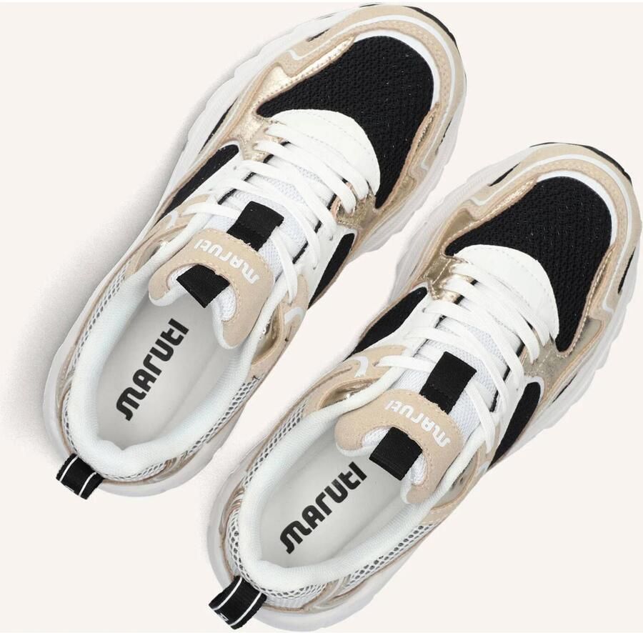 Maruti Novi Lage Dames Sneakers Zwart\Wit\Goud - Foto 2