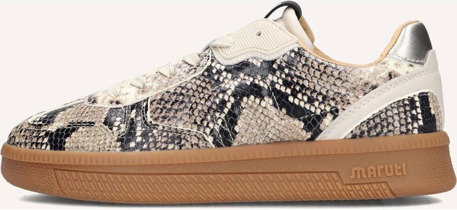 Maruti Yale Sneakers Dames Leren Sneaker Beige
