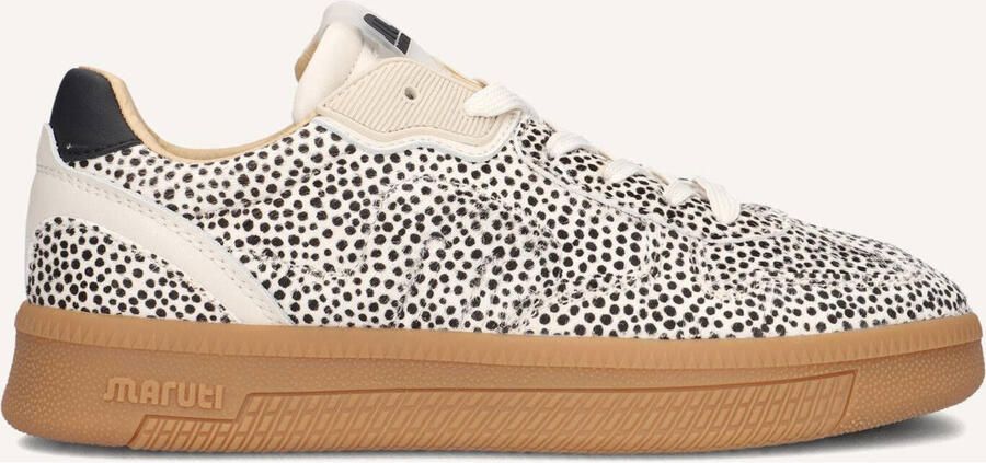 Maruti Yale Sneakers Dames Leren Sneaker Beige