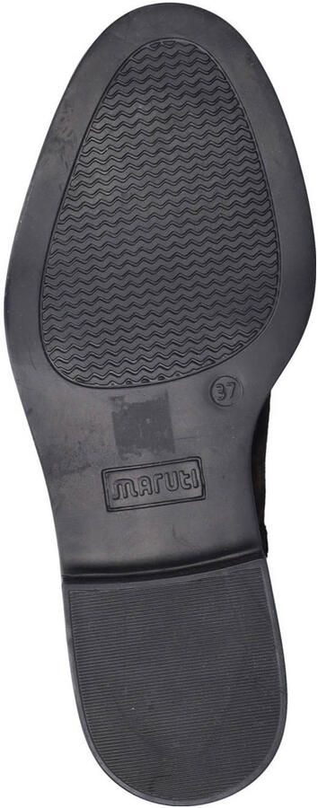Maruti suède chelsea boots met panterprint donkerbruin zwart - Foto 2