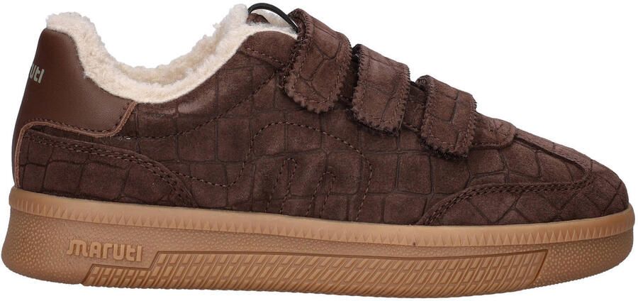 Maruti Yana suède sneakers bruin