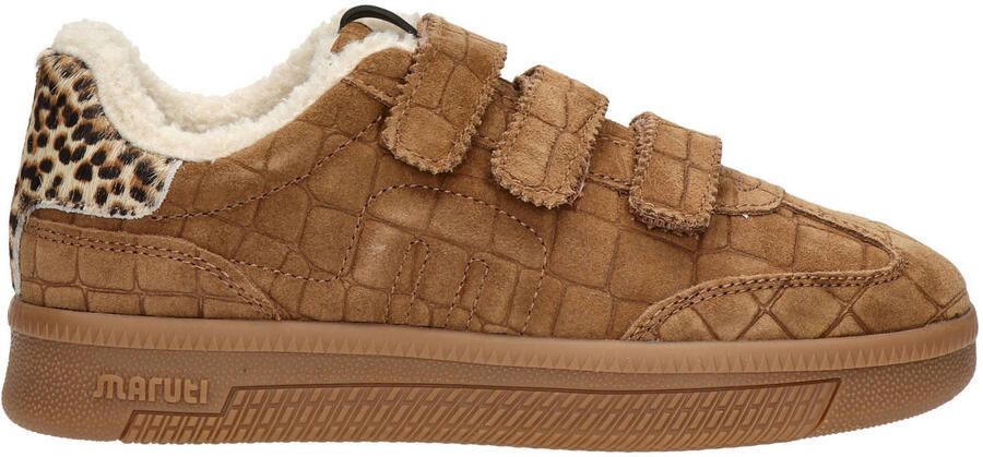 Maruti Yana suède sneakers cognac