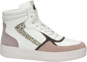Maruti Mona leren sneakers wit lila