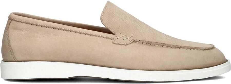 MAZZELTOV Loafers Heren 6121 Nubuck Beige